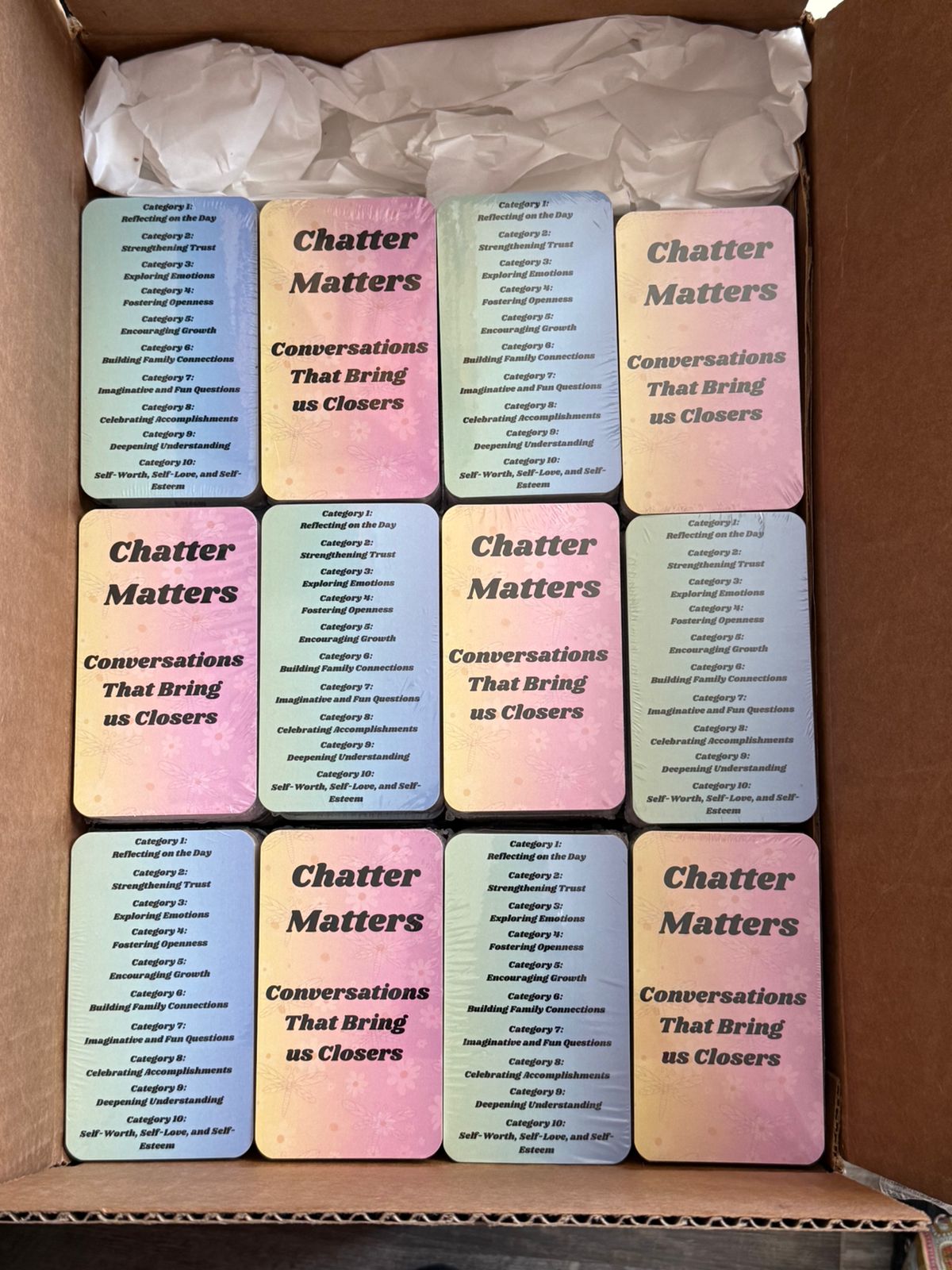 Chatter Matters Cards Set